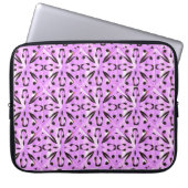 Solar Fragment abstrakte Geometrie Laptopschutzhülle (Vorderseite)