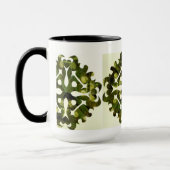 Solar Fragment abstrakte Geometrie Tasse (Links)