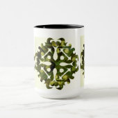 Solar Fragment abstrakte Geometrie Tasse (Zentrum)