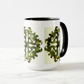 Solar Fragment abstrakte Geometrie Tasse (VorderseiteRechts)