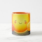 Solar Friends Zwei-Tone-Tasse Zweifarbige Tasse (Mittel)