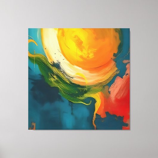 Solar Genesis Leinwanddruck (Vorderseite)