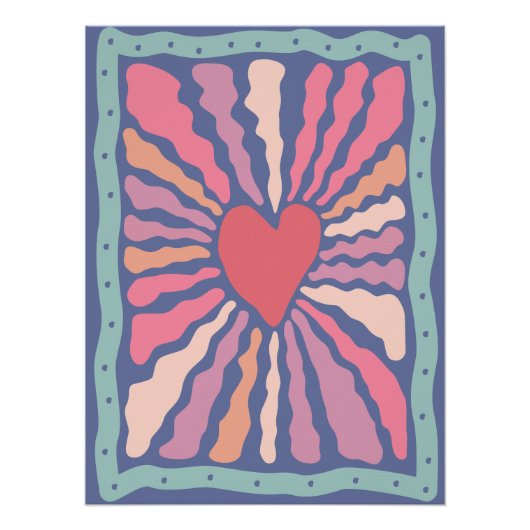 Solar Heart Poster (Vorderseite)