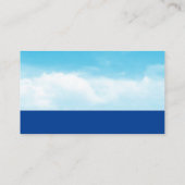 Solar House Power | Sky Visitenkarte (Rückseite)