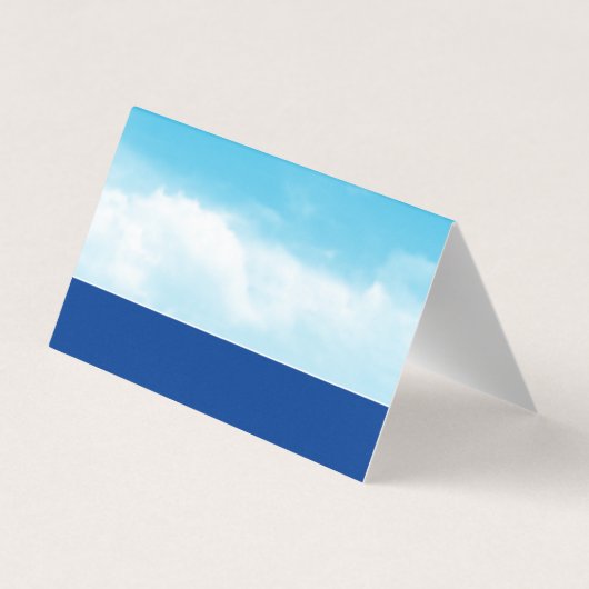 Solar House Power | Sky Visitenkarten (Rückseite)