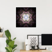 Solar Mandala 10 Poster (Heimbüro)