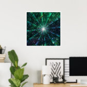 Solar Mandala 11 Poster (Heimbüro)