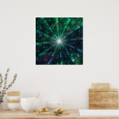Solar Mandala 11 Poster (Küche)