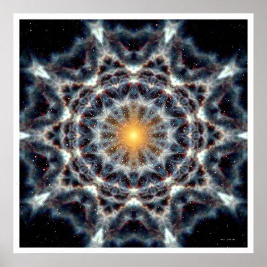 Solar Mandala 4 Poster (Vorne)