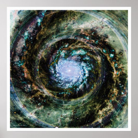 Solar Mandala 5 Poster (Vorne)