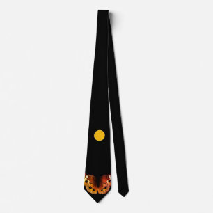 Solar Moth Bohemisch Novelty Künstlerisches Party  Krawatte