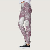 Solar Mystique | Rosa Silbermondsterne Sun Eyes Leggings (Links)