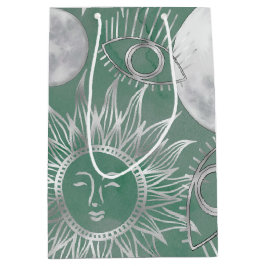 Solar Mystique | Rosa Silbermondsterne Sun Eyes Mittlere Geschenktüte