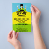 Solar Panel Light Bulb Services Company Flyer (Handgriff)