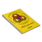 Solar Plexus Chakra - Bewusstsein Notizblock (Rechte Seite)