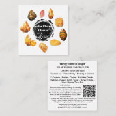 *~* Solar Plexus Chakra Elixir AP64 Note Card Mitteilungskarte (Vorne/Hinten)