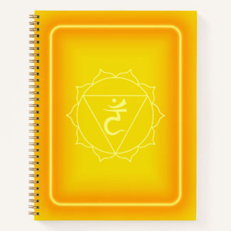 Solar Plexus Chakra Journal Notizblock