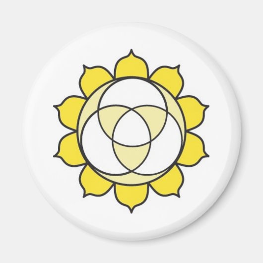 Solar Plexus Chakra Magnet (Vorne)