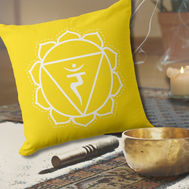 Solar Plexus Chakra | Manipura | Gelbe Meditation Kissen (Von Creator hochgeladen)