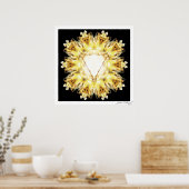 Solar Plexus Chakra Poster (Küche)