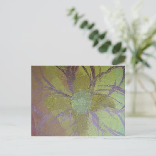 Solar Plexus Chakra Postkarten (Stehend Vorderseite)