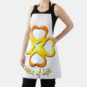 Solar-Plexus Chakra - Symbol des Lebens Schürze (InSitu)