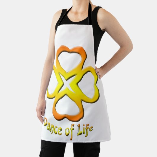 Solar-Plexus Chakra - Symbol des Lebens Schürze (InSitu)