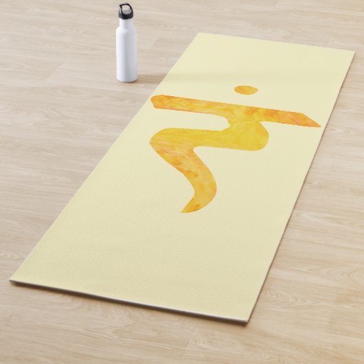 Solar Plexus Chakra Yogamatte (Beispiel)