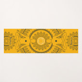 Solar-Plexus, der die Brillanz von Manipura verkör Yogamatte (Vorderseite (Horizontal))