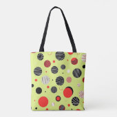 Solar Pop Abstract Geometric Tasche (Rückseite)