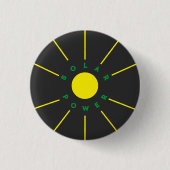 Solar-Power-Abzeichen Button (Vorderseite)