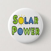 Solar-Power Button (Vorderseite)