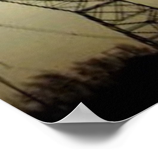 "Solar Power. Elektrischer Power." Poster (Ecke)