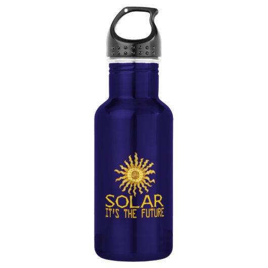 Solar-Power, Energie Trinkflasche (Vorderseite)
