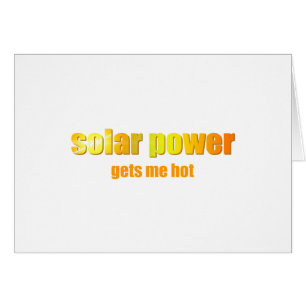 Solar Power heiß!