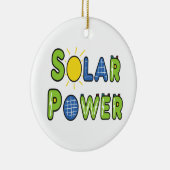 Solar-Power Keramik Ornament (Rechts)