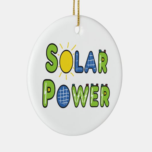 Solar-Power Keramik Ornament (Rechts)