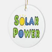 Solar-Power Keramik Ornament (Links)