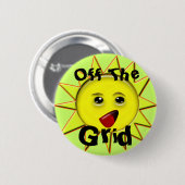 Solar Power Knöpfe Button (Vorne & Hinten)