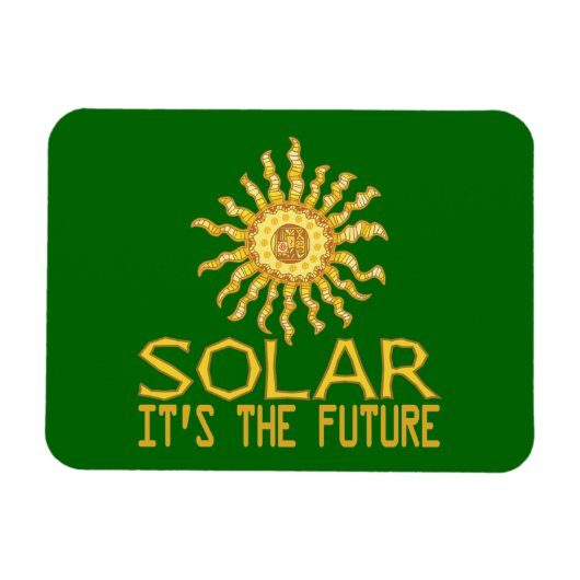 Solar-Power Magnet (Horizontal)