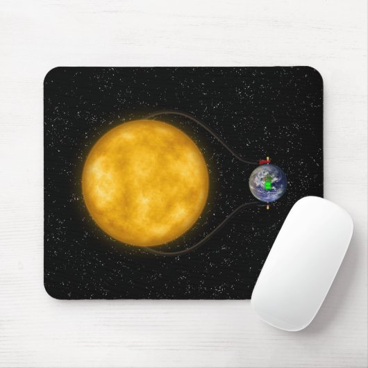 Solar-Power - Mousepad (Mit Mouse)