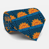 Solar Power Peace Krawatte (Gerollt)