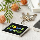Solar-Power Schlüsselanhänger (Seite)
