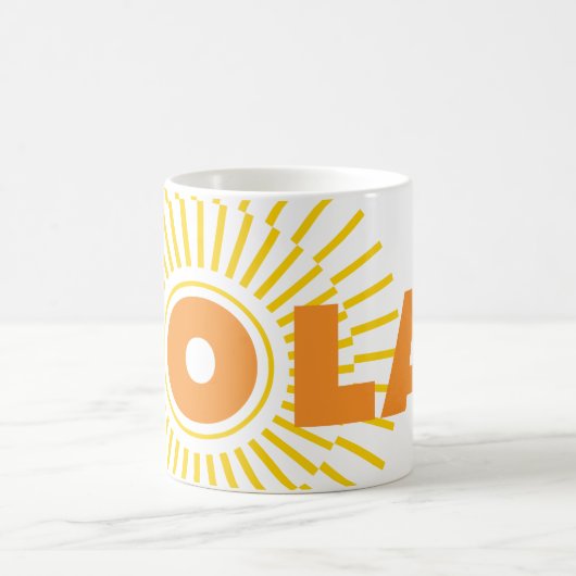 Solar Power Sun Kaffeetasse (Mittel)