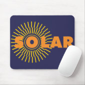 Solar Power Sun Mousepad (Mit Mouse)