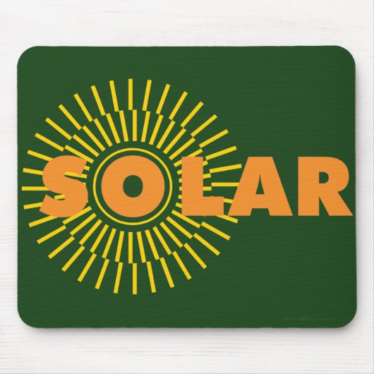 Solar Power Sun Mousepad (Vorne)