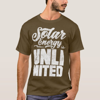 Solar Power Sun Solar Energy T-Shirt