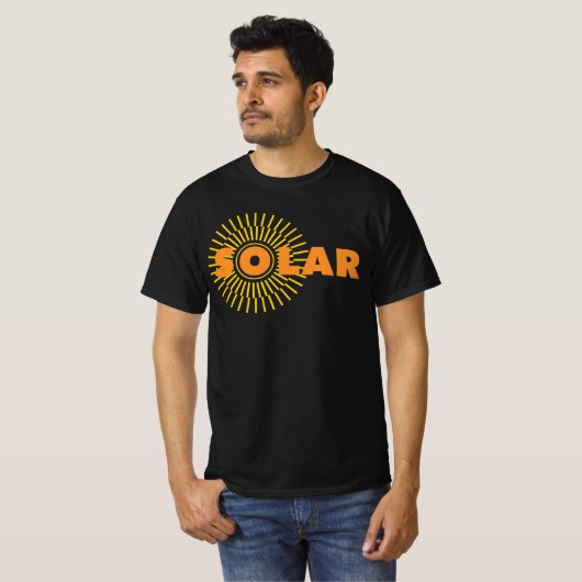 Solar Power Sun T-Shirt (Vorne ganz)