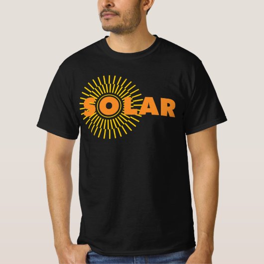 Solar Power Sun T-Shirt (Vorderseite)