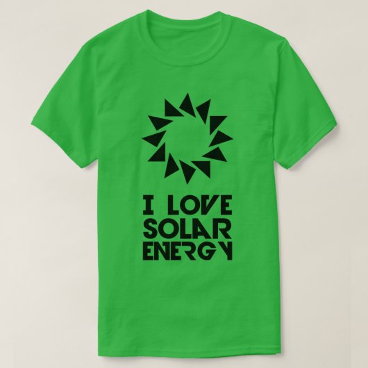 solar power T-Shirt (Design vorne)